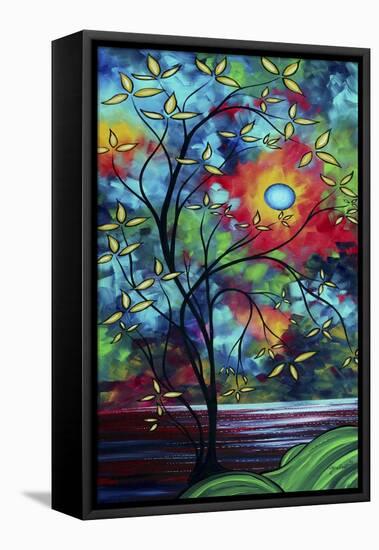 Under the Light of the Blue Moon II-Megan Aroon Duncanson-Framed Stretched Canvas