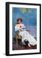 Under the Mistletoe, 1908-1909-Edward Charles Clifford-Framed Giclee Print