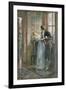 Under the Mistletoe-Edward Frederick Brewtnall-Framed Giclee Print