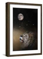 Under the Moon and Stars-Jai Johnson-Framed Giclee Print