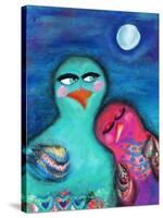 Under The Moonlight-Cherie Burbach-Stretched Canvas