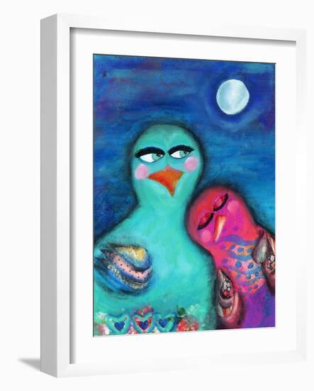 Under The Moonlight-Cherie Burbach-Framed Art Print