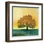 Under the Oak II-Julia Purinton-Framed Art Print