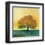 Under the Oak II-Julia Purinton-Framed Art Print