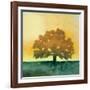 Under the Oak II-Julia Purinton-Framed Art Print