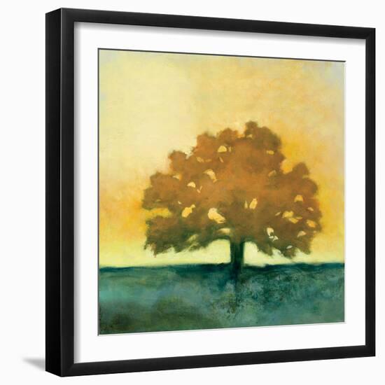 Under the Oak II-Julia Purinton-Framed Art Print