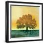 Under the Oak II-Julia Purinton-Framed Art Print