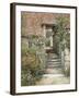 Under the Old Malthouse, Hambledon, Surrey (Watercolour with Scratching Out)-Helen Allingham-Framed Giclee Print