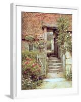 Under the Old Malthouse, Hambledon, Surrey-Helen Allingham-Framed Giclee Print