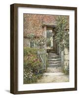 Under the Old Malthouse, Hambledon, Surrey-Helen Allingham-Framed Giclee Print