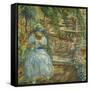 Under the Palm Trees; Sous les Palmiers-Henri Lebasque-Framed Stretched Canvas