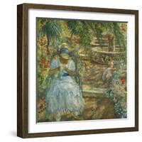 Under the Palm Trees; Sous Les Palmiers-Henri Lebasque-Framed Giclee Print