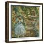 Under the Palm Trees; Sous Les Palmiers-Henri Lebasque-Framed Giclee Print