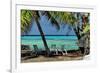 Under the Palm Trees-Jan Michael Ringlever-Framed Art Print