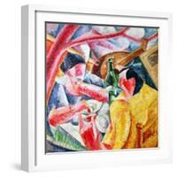 Under the Pergola at Naples, 1914-Umberto Boccioni-Framed Giclee Print