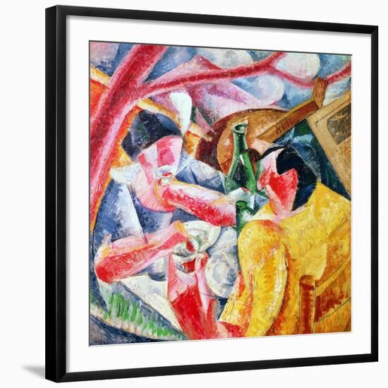 Under the Pergola at Naples, 1914-Umberto Boccioni-Framed Giclee Print