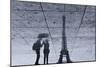 Under the Rain in Paris-Philippe-M-Mounted Photographic Print