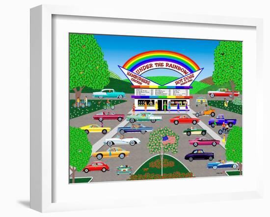 Under the Rainbow-Mark Frost-Framed Giclee Print