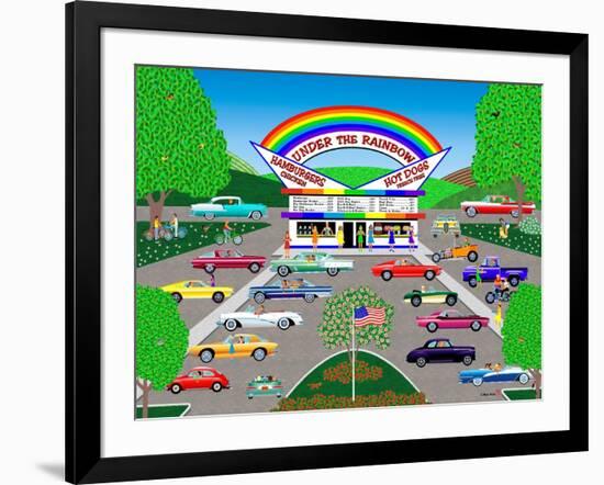 Under the Rainbow-Mark Frost-Framed Giclee Print