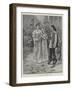 Under the Red Robe-Richard Caton Woodville II-Framed Giclee Print