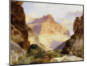 Under the Red Wall, Grand Canyon of Arizona, 1917-Thomas Moran-Mounted Giclee Print