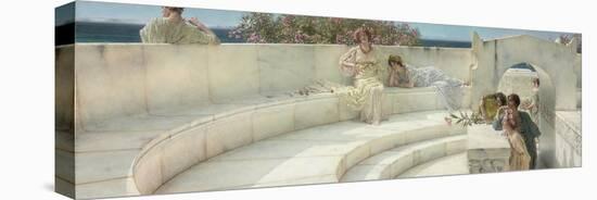 Under the Roof of Blue Ionian Weather, 1901-Sir Lawrence Alma-Tadema-Stretched Canvas