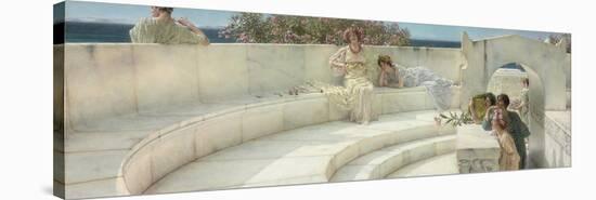 Under the Roof of Blue Ionian Weather, 1901-Sir Lawrence Alma-Tadema-Stretched Canvas