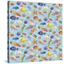 Under the Sea - Half Drop Repeat-Julie Goonan-Stretched Canvas