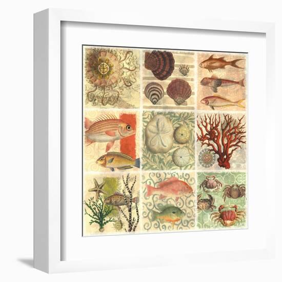 Under The Sea I-null-Framed Art Print