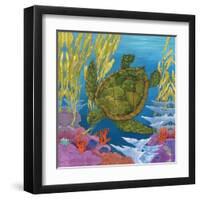 Under the Sea II-Paul Brent-Framed Art Print