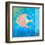 Under the Sea II-Julie DeRice-Framed Art Print