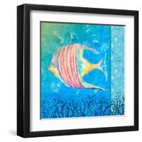 Under the Sea II-Julie DeRice-Framed Art Print