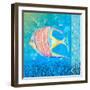 Under the Sea II-Julie DeRice-Framed Art Print
