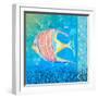 Under the Sea II-Julie DeRice-Framed Art Print