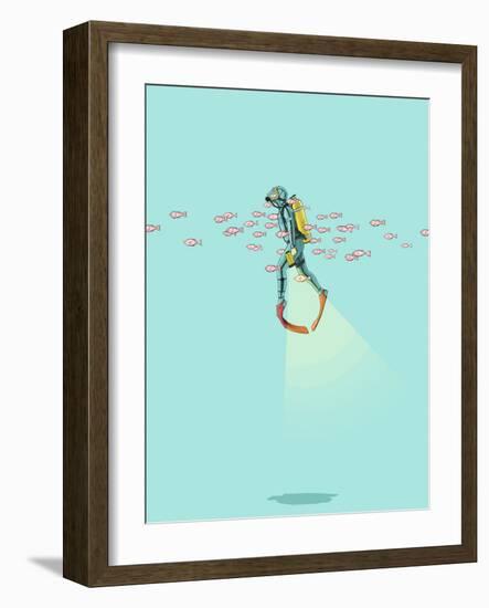 Under the Sea-Jason Ratliff-Framed Giclee Print