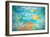 Under the Sea-Julie DeRice-Framed Art Print