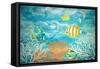 Under the Sea-Julie DeRice-Framed Stretched Canvas