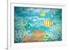 Under the Sea-Julie DeRice-Framed Premium Giclee Print