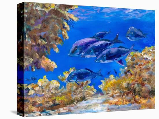 Under the Sea-Julie DeRice-Stretched Canvas