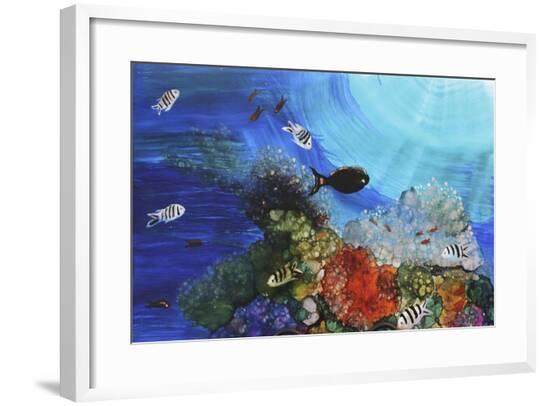 Under The Sea-Michelle McCullough-Framed Giclee Print