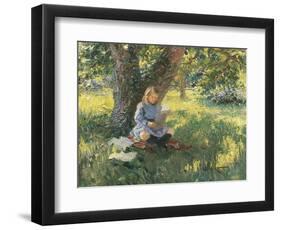 Under the Spreading Chestnut Tree-Albert Gilbert-Framed Giclee Print