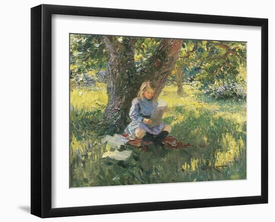 Under the Spreading Chestnut Tree-Albert Gilbert-Framed Giclee Print