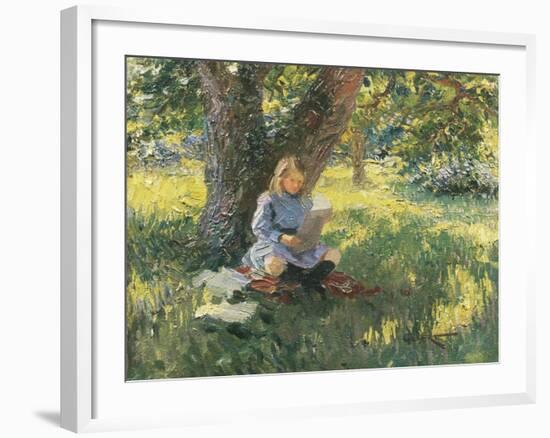 Under the Spreading Chestnut Tree-Albert Gilbert-Framed Giclee Print