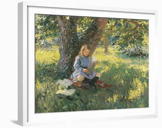 Under the Spreading Chestnut Tree-Albert Gilbert-Framed Giclee Print