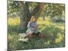Under the Spreading Chestnut Tree-Albert Gilbert-Mounted Giclee Print