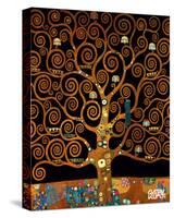 Under the Tree of Life-Gustav Klimt-Stretched Canvas