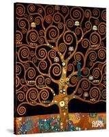 Under the Tree of Life-Gustav Klimt-Stretched Canvas