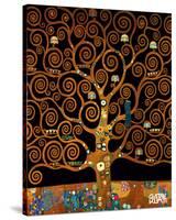 Under the Tree of Life-Gustav Klimt-Stretched Canvas