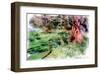 Under the Tree-Nicolas Hugo-Framed Giclee Print