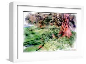 Under the Tree-Nicolas Hugo-Framed Giclee Print